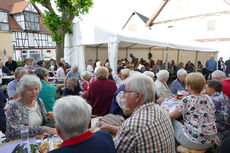 Sommerserenade vor dem "Chorfürst" (Foto: Karl-Franz Thiede)